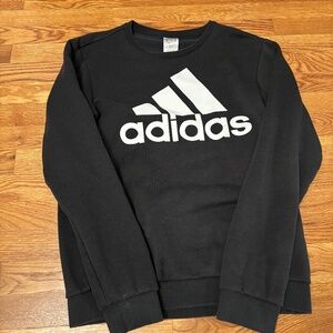 Black Adidas Sweatshirt, Size Small
